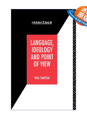 英文原版 Language Ideology and Point of View 语言 意识形态和观点 英文版 进口英语原版书籍