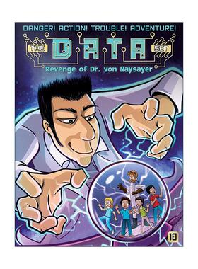 英文原版 The Revenge of Dr.von Naysayer 科学小组10 科学冒险章节书 英文版 进口英语原版书籍