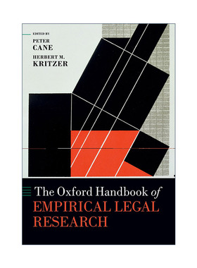 英文原版 The Oxford Handbook of Empirical Legal Research 牛津法律实证研究手册 英文版 进口英语原版书籍