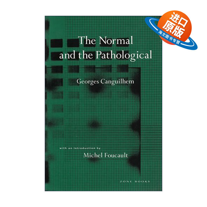 英文原版 The Normal and the Pathological 正常与病态 生物学 医学 哲学 Georges Canguilhem 英文版 进口英语原版书籍