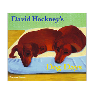 大卫霍克尼画集画册 David 书籍 狗狗 进口英语原版 英文版 Hockney 日子 Days 英文原版 Dog