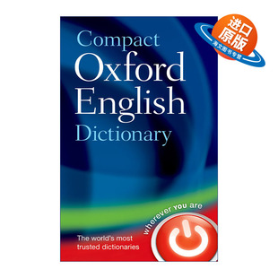 Current 书籍 Oxford 进口英语原版 英文版 精装 Dictionary English Compact 英文原版