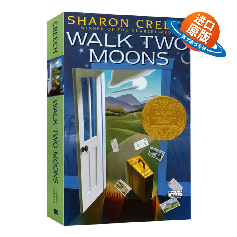 英文原版 Walk Two Moons 印第安人的麂皮靴 纽伯瑞金奖 进口英文版书籍儿童外文书图片