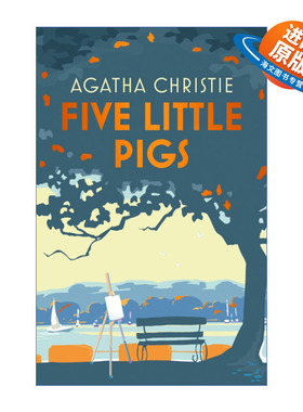 英文原版小说 Poirot Five Little Pigs 大侦探波洛系列 五只小猪/啤酒谋杀案 阿加莎·克里斯蒂 精装特别版 英文版 进口英语书籍