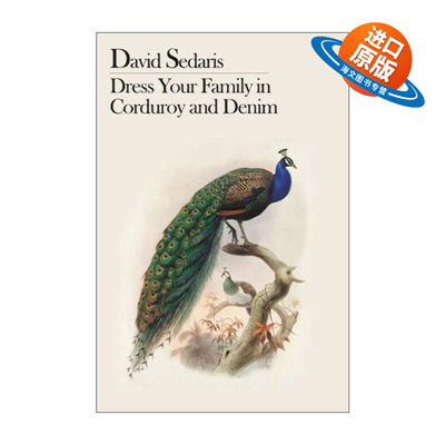 英文原版 Dress Your Family in Corduroy and Denim 用布条装饰你的家 大卫·赛德瑞斯幽默文集 英文版 进口英语原版书籍