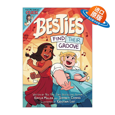 英文原版 Besties: Find Their Groove 好闺蜜2 图像小说 英文版 进口英语原版书籍