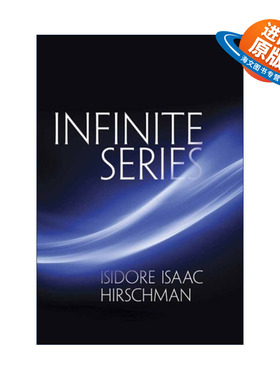 英文原版 Infinite Series 无穷级数 数学教授Isidore Isaac Hirschman 英文版 进口英语原版书籍