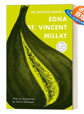 英文原版 The Selected Poetry of Edna St.Vincent Millay 埃德娜圣文森特米莱诗选 兰登书屋现代图书馆火炬手系列 英文版 进口书