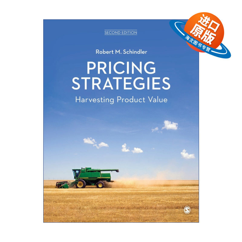 英文原版 Pricing Strategies 定价策略 收获产品价值 英文版 进口英语原版书籍