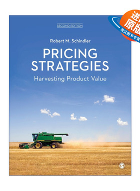 英文原版 Pricing Strategies 定价策略 收获产品价值 英文版 进口英语原版书籍