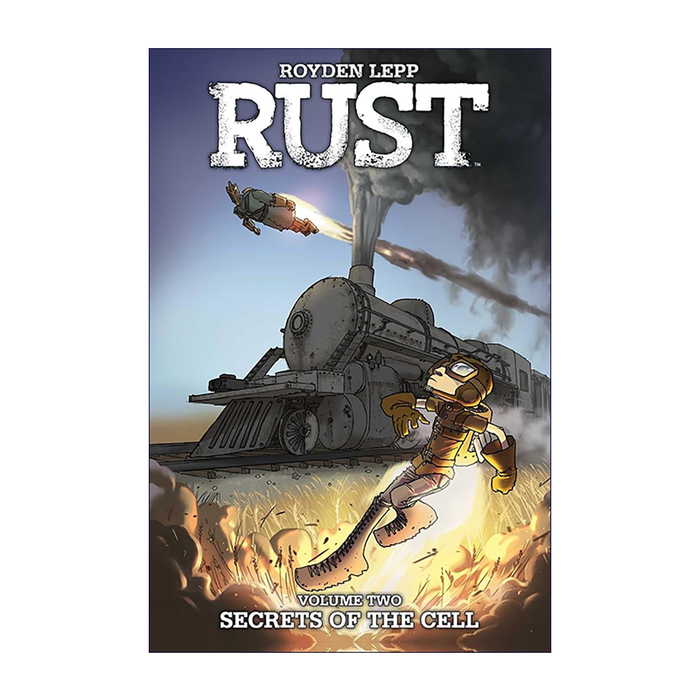英文原版 Rust Vol. 2: Secrets of the Cell 锈迹系列2 核心秘辛 青少年全彩奇幻冒险漫画 Royden Lepp 英文版 进口英语原版书籍