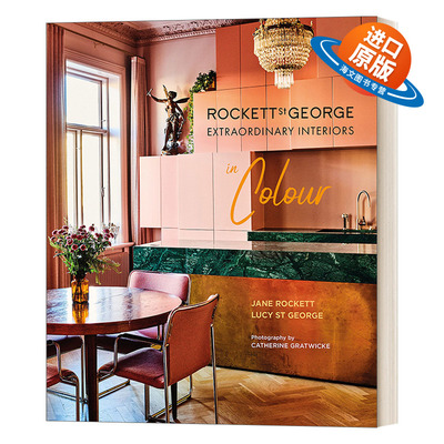 英文原版 Rockett St George Extraordinary Interiors In Colour 洛克特·圣乔治非凡的色彩内饰 精装 英文版 进口英语原版书籍