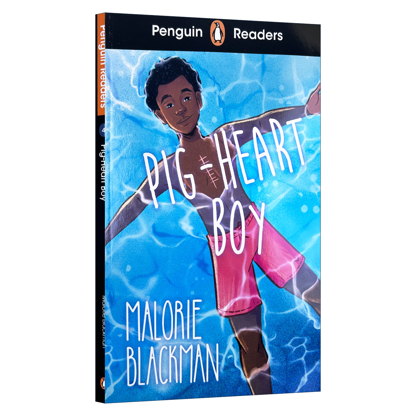 英文原版 Penguin Readers Level 4 Pig-Heart Boy 企鹅分级阅读4 猪心男孩 ELT Graded Reader 英文版 进口英语原版书籍