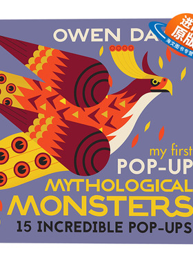 英文原版 精装 My First Pop-Up Mythological Monsters  神话动物立体书 英文版儿童外文书