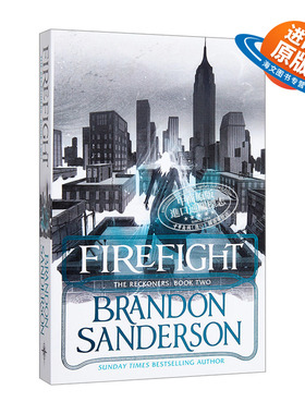 英文原版小说 The Reckoners Firefight 审判者传奇2 火凤凰 英文版 进口英语原版书籍