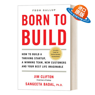 Build 进口英语书籍 英文版 Winning Born Team How 团队与产品 英文原版 Thriving 如何用优势创建企业 Startup