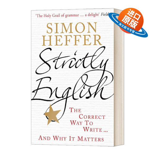 英文原版 Strictly English 严格的英语 正确的写作方式及重要性 英文版 进口英语原版书籍