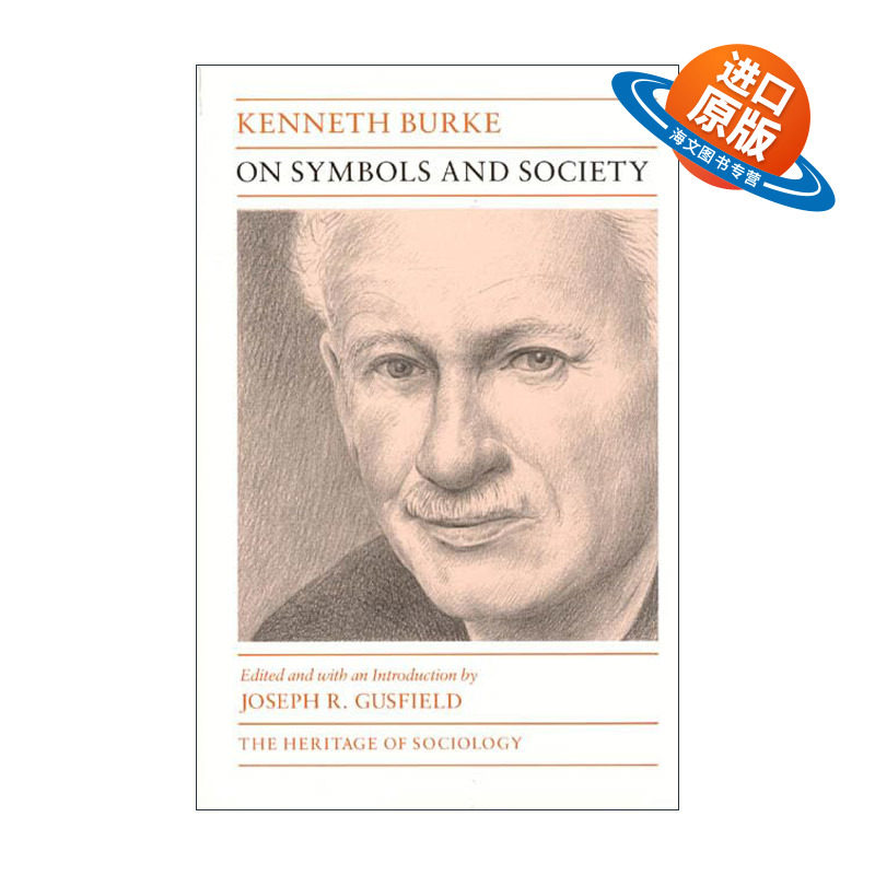 英文原版 On Symbols and Society Heritage of Sociology Series 论符号与社会 词语的战争作者 加州大学社会学教授Kenneth Burke