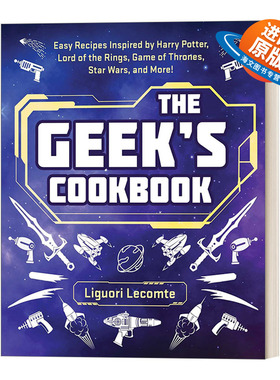 英文原版 The Geek's Cookbook 极客食谱 奇客 源自皮卡丘 哈利波特 星际大战的食谱 英文版 进口英语原版书籍