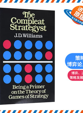 英文原版 The Compleat Strategyst 完整的战略家 策略博弈论入门 英文版 进口英语书