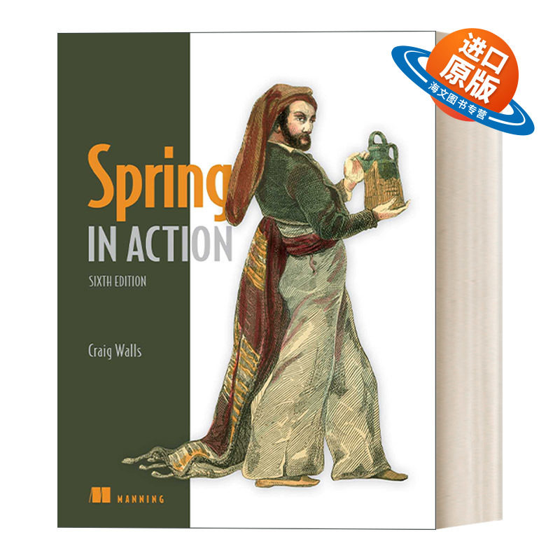 英文原版 Spring in Action  Sixth Edition  Spring实战 编程入门系列 第6版 英文版 进口英语原版书籍