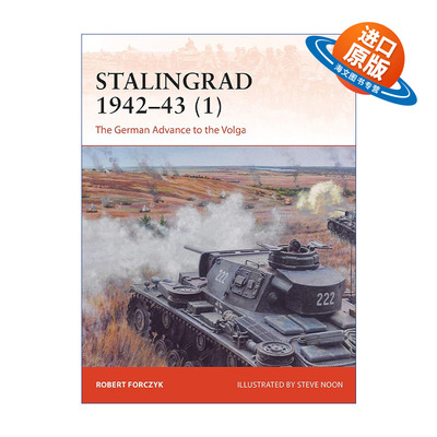 英文原版 Stalingrad 1942–43 1 二战苏德1942-1943斯大林格勒战役 卷一 战争历史系列 英文版 进口英语原版书籍