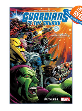 英文原版 Guardians Of The Galaxy Vol. 2 Faithless 银河护卫队 卷二 漫威漫画 Donny Cates 英文版 进口英语原版书籍