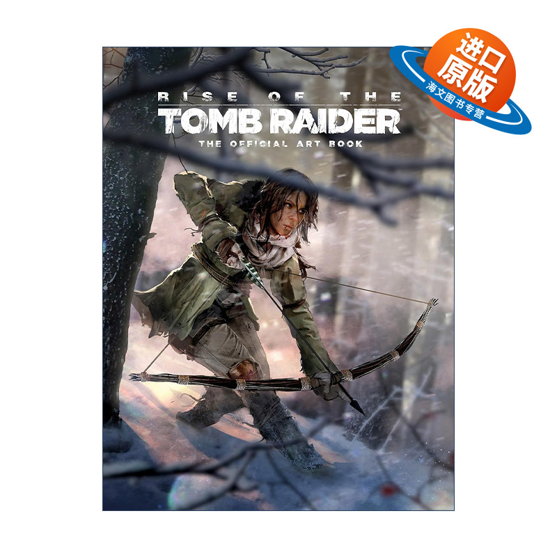 英文原版 Rise of the Tomb Raider 古墓丽影 崛起 晶体动力官方游戏艺术设定集 英文版 进口英语原版书籍