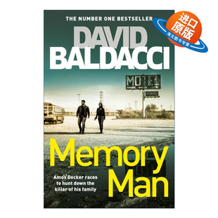 英文版 书籍 记忆怪才 Decker Series Amos Man 惊悚悬疑小说 进口英语原版 英文原版 Memory
