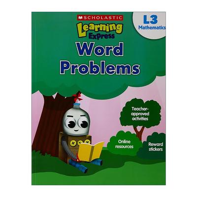 英文原版 Learning Express L3 Word Problems 学乐学习列车系列L3 文字题 英文版 进口英语原版书籍
