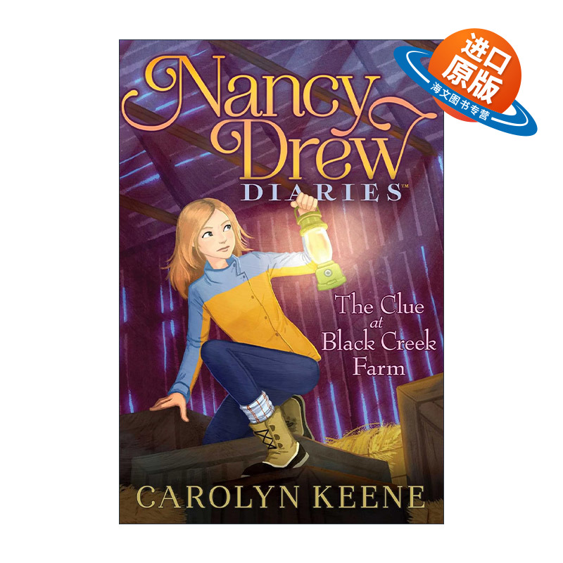 英文原版 The Clue at Black Creek Farm 南希德鲁日记9 神探南茜 英文版 进口英语原版书籍