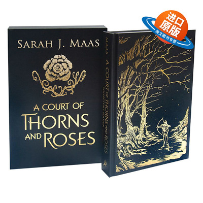 英文原版小说 A Court of Thorns and Roses Collector's Edition 仙灵王庭纪之荆棘与玫瑰 萨拉J马拉斯奇幻小说 英文版进口英语书