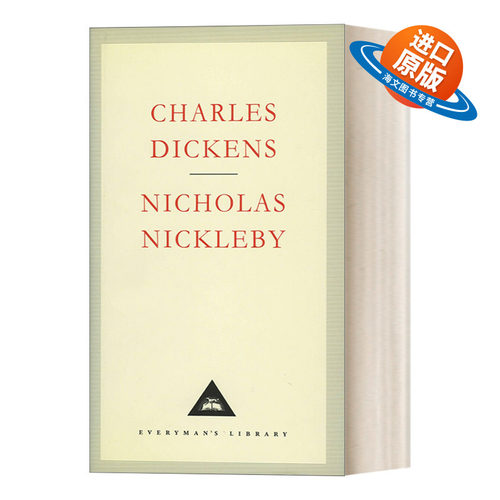 英文原版 Nicholas Nickleby 尼古拉斯 尼克尔贝 查尔斯 狄更斯 Everyman精装收藏版 英文版 进口英语原版书籍