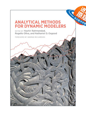 英文原版 Analytical Methods for Dynamic Modelers 动态建模器的分析方法 数据 计算经济学 精装 英文版 进口英语原版书籍