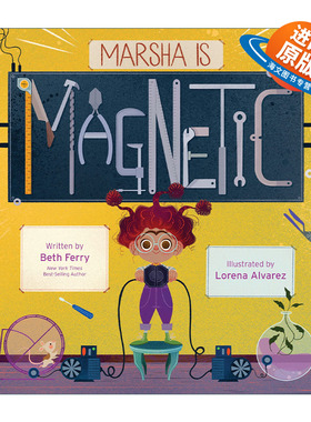 英文原版 Marsha Is Magnetic 玛莎很有吸引力 精装绘本 做自己 英文版 进口英语原版书籍