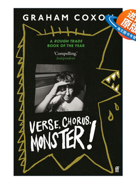 英文原版 Verse Chorus Monster! Blur乐队吉他手格拉翰姆·考可森Graham Coxon自传 英文版 进口英语原版书籍