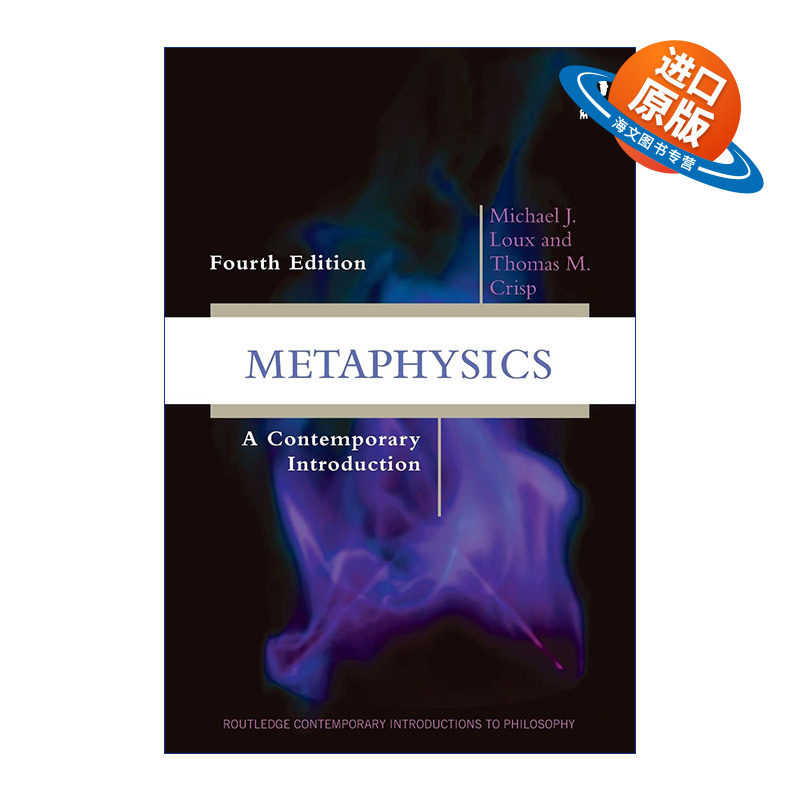 英文原版 Metaphysics 形而上学 当代哲学导论系列 第4版 英文版 进口英语原版书籍