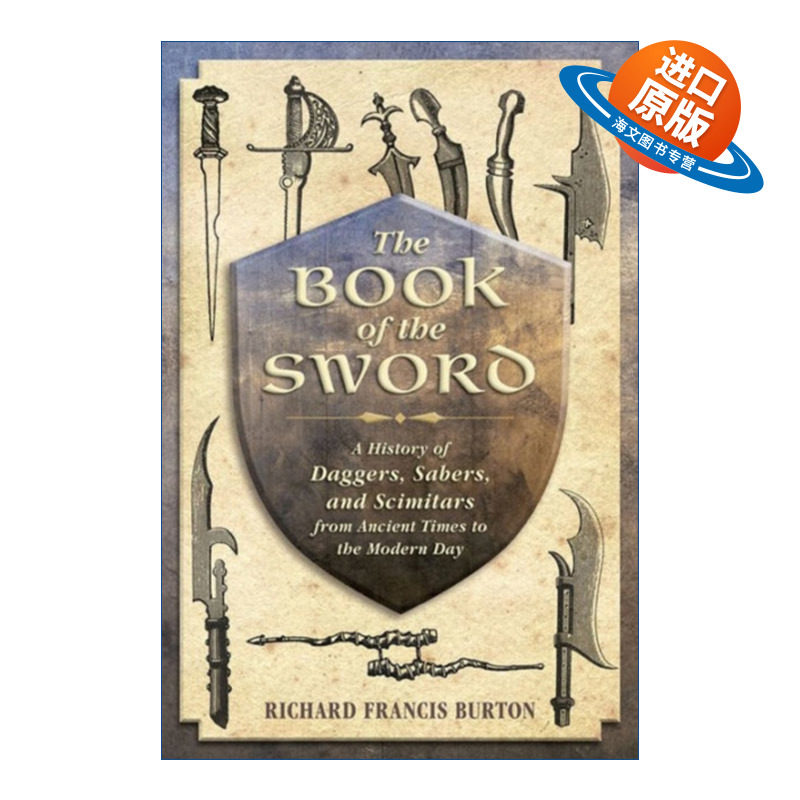 英文原版 The Book of the Sword 剑的历史 从古代到现代的匕首 军刀和弯刀 英文版 进口英语原版书籍