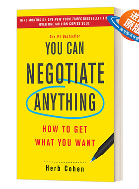 英文原版 You Can Negotiate Anything 你可以协商任何事情 开创性的原始谈判指南 英文版 进口英语原版书籍