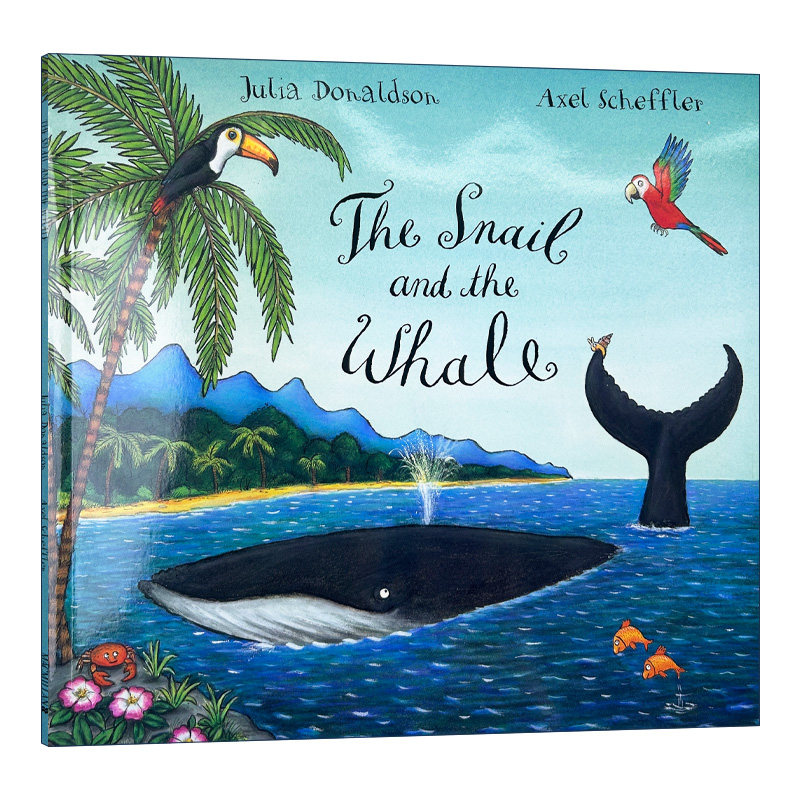 英文原版 The Snail and the Whale 小海螺与大鲸鱼 Julia Donaldson 茱莉亚唐纳森 儿童绘本 英文版 进口英语原版书籍