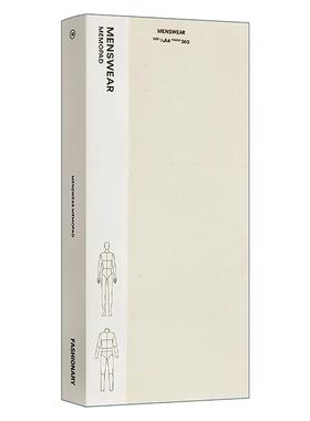 英文原版 Fashionary Menswear Memopad 男装记事本 英文版 进口英语原版书籍