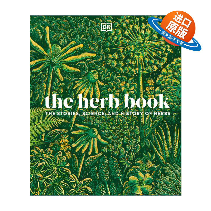 英文原版 The Herb Book DK草药之书 科普百科 中草药 精装 英文版 进口英语原版书籍