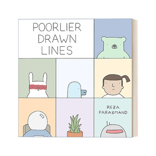 英文原版 Poorlier Drawn Lines Poorly Drawn Lines 03 喵呜 原来你是这种汪系列3 人气幽默漫画 Reza Farazmand 进口英语书籍