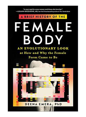 英文原版 A Brief History of the Female Body 女性身体简史 从进化角度看女性形体 Deena Emera 英文版 进口英语原版书籍