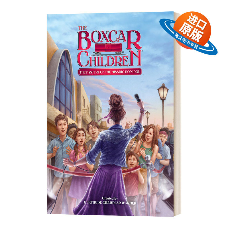 英文原版 The Mystery of the Missing Pop Idol 失踪的流行偶像之谜 棚车少年138 The Boxcar Children Mysteries 进口英语书籍