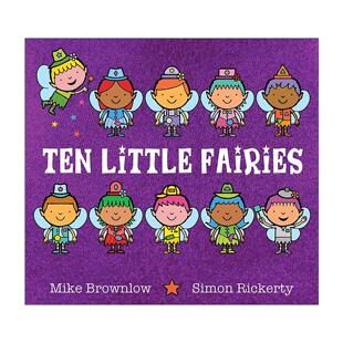 英文原版 Ten Little Fairies 十个小仙女 儿童启蒙认知绘本 英文版 进口英语原版书籍