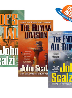 英文原版 Old Man's War 垂暮之战4-6册 老人的战争 John Scalzi 人类决裂 佐伊的战争 英文版 进口英语原版书籍