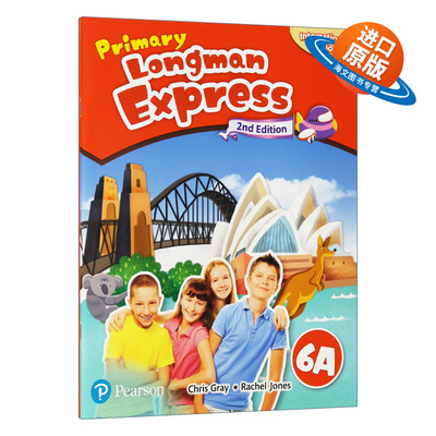 英文原版 Primary Longman Express 6A 朗文PLE小学英语六年级上册 主课本 英文版 进口英语原版书籍