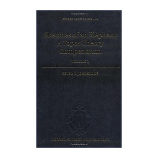 大象素描 英文原版 英文版 Theory 进口英语原版 Sketches Topos理论纲要 书籍 Compendium 两卷集 Topos Elephant