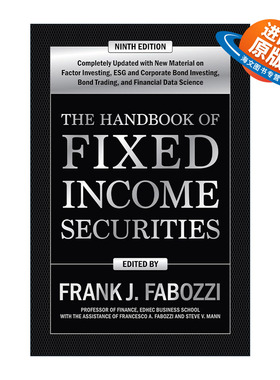 英文原版 Handbook of Fixed Income Securities 固定收益证券手册 精装第9版 英文版 进口英语原版书籍